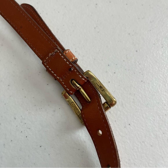 Dooney & Bourke large cream tan AWL leather doctors satchel hand bag purse - Picture 9 of 17